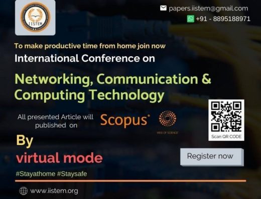 International Conference on Networking Communication and Computing Technology in Kochi